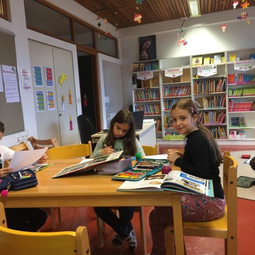 Novemberkativität Bücherei