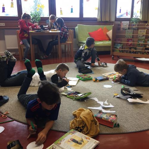 Novemberkativität Bücherei