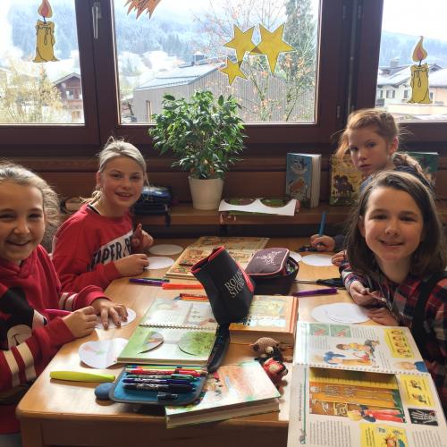 Novemberkativität Bücherei