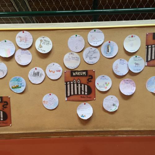 Novemberkativität Bücherei