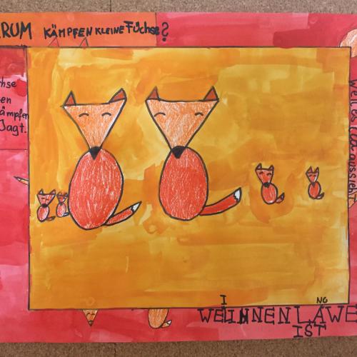 Novemberkativität Bücherei