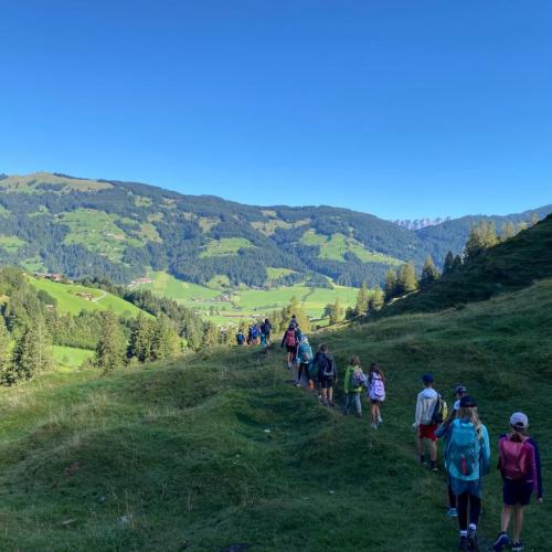 Ein wunderschöner Herbsttag zum Wandern.