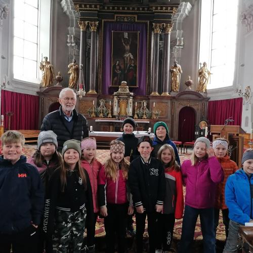 Kirchenbesichtigung