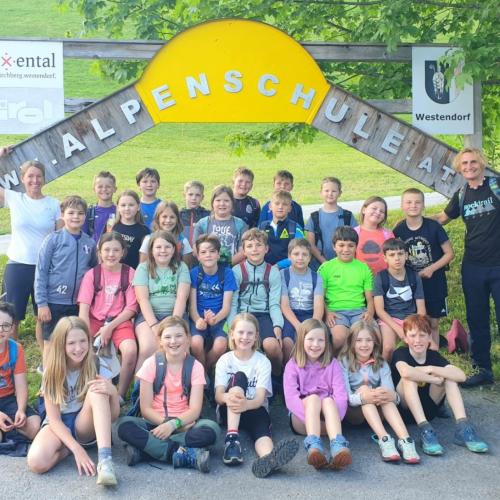 Klassenfahrt der 4a und 4b-Klasse zur Alpenschule Westendorf