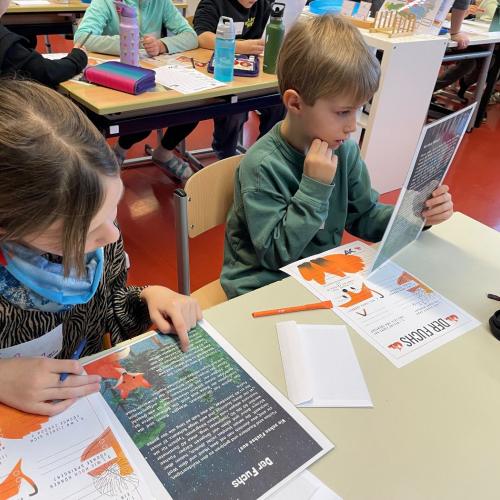 2 Schüler beim Workshop