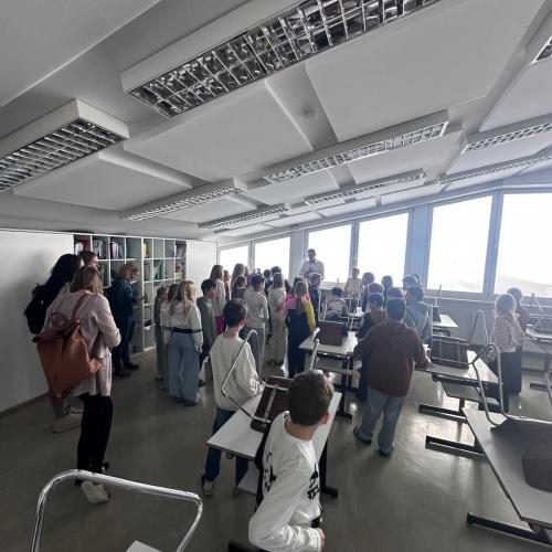 Besichtigung der Schule