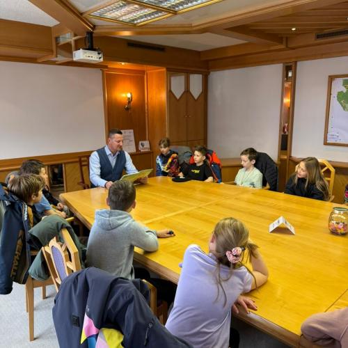 Auch unser Bürgermeister war wieder fleißig am Vorlesen