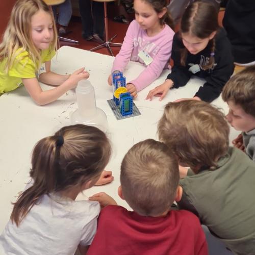 Kinder beim Workshop