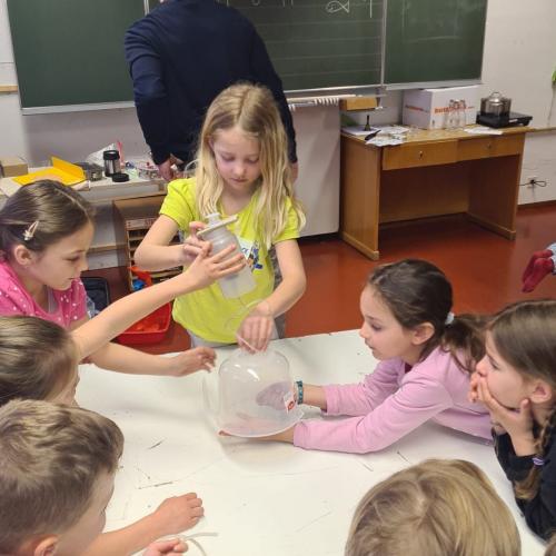 Kinder beim Workshop