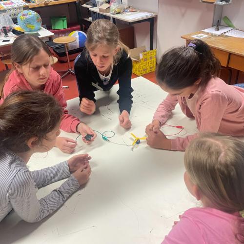 Kinder beim Workshop