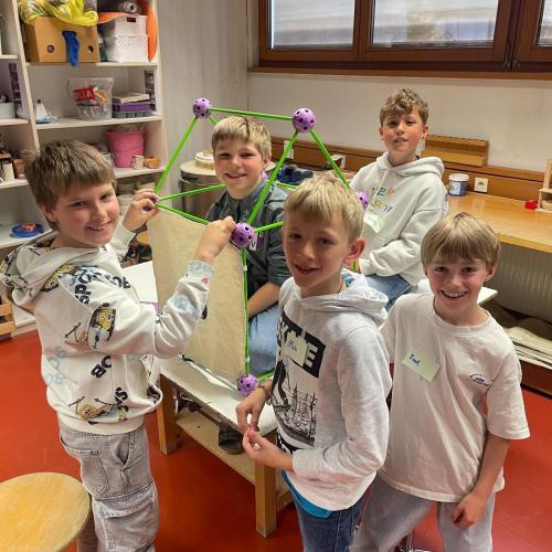 Kinder beim Workshop