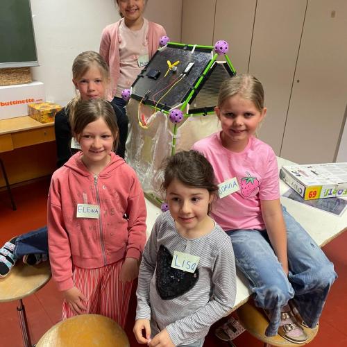 Kinder beim Workshop