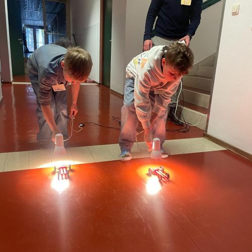 Kinder beim Workshop