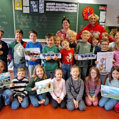 1. Klasse beim Workshop