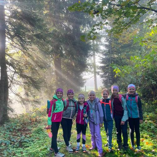 Kinder im Wald
