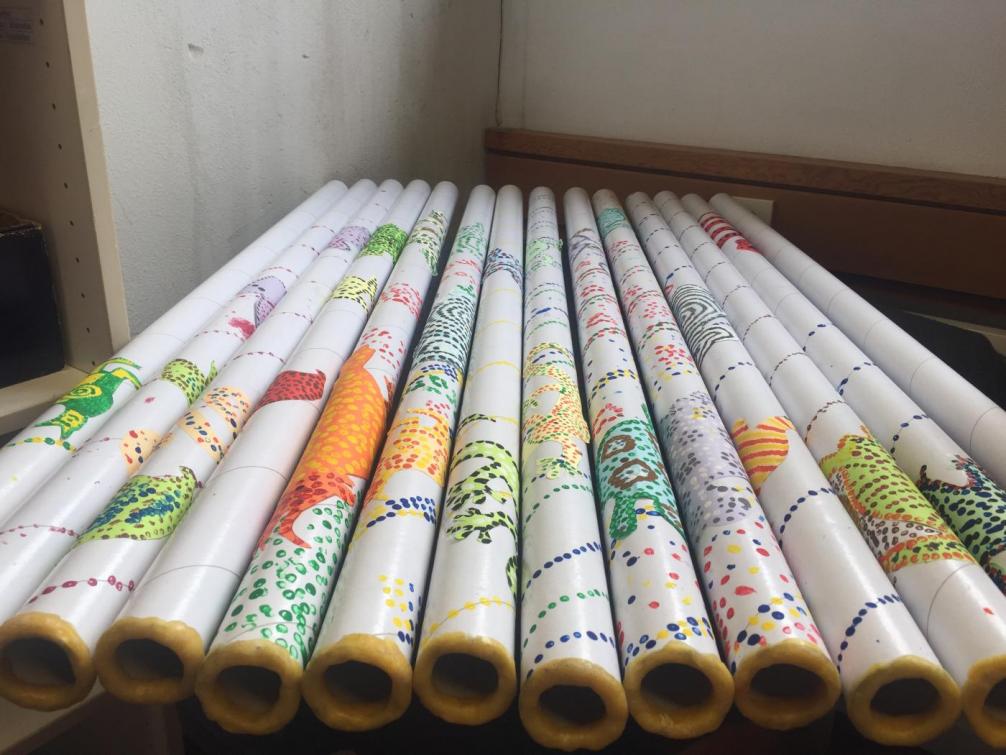 Didgeridoo bemalt