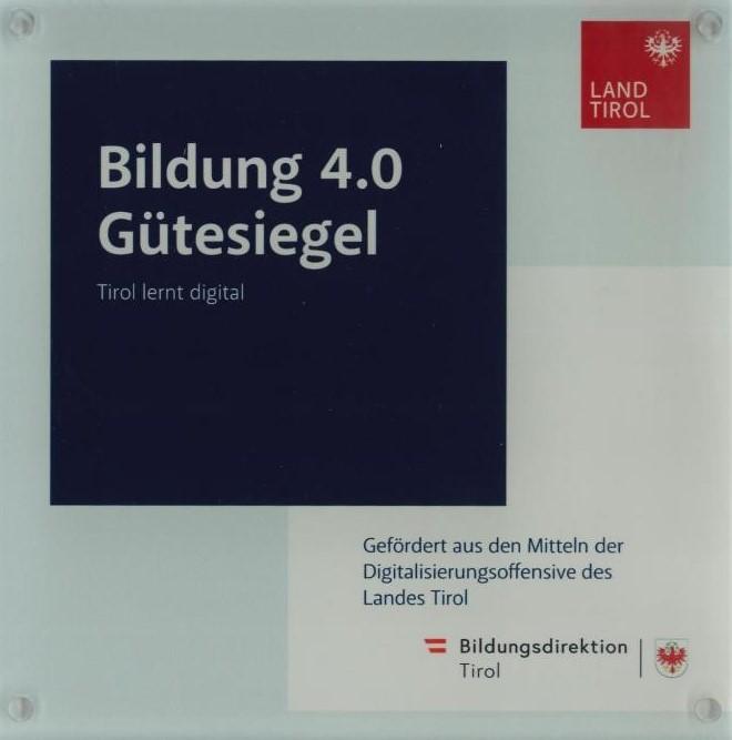 Bildung 4.0 Gütesiegel