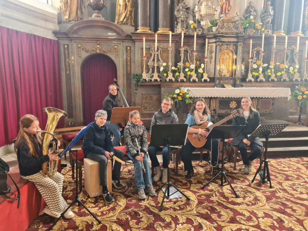 Musikalische Begleitung beim Gottesdienst
