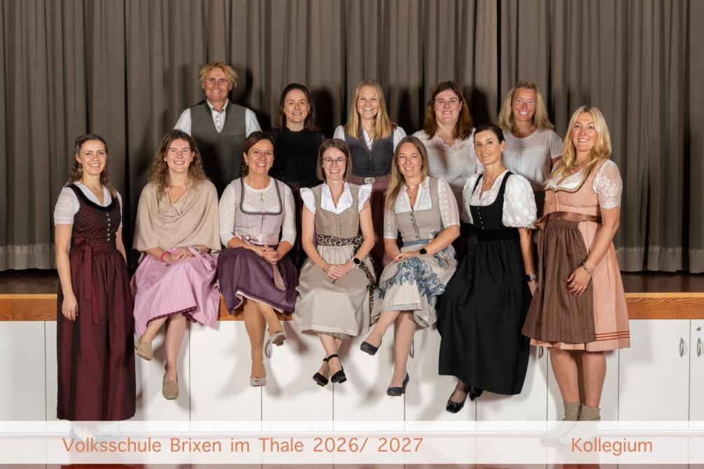 Lehrerkollegium im Schuljahr 26/27