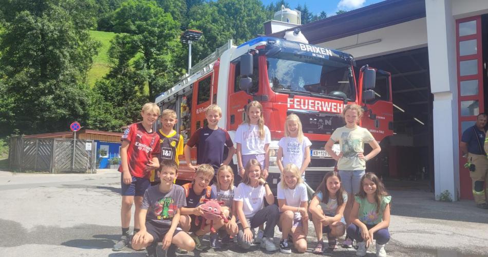Besuch der Feuerwehr