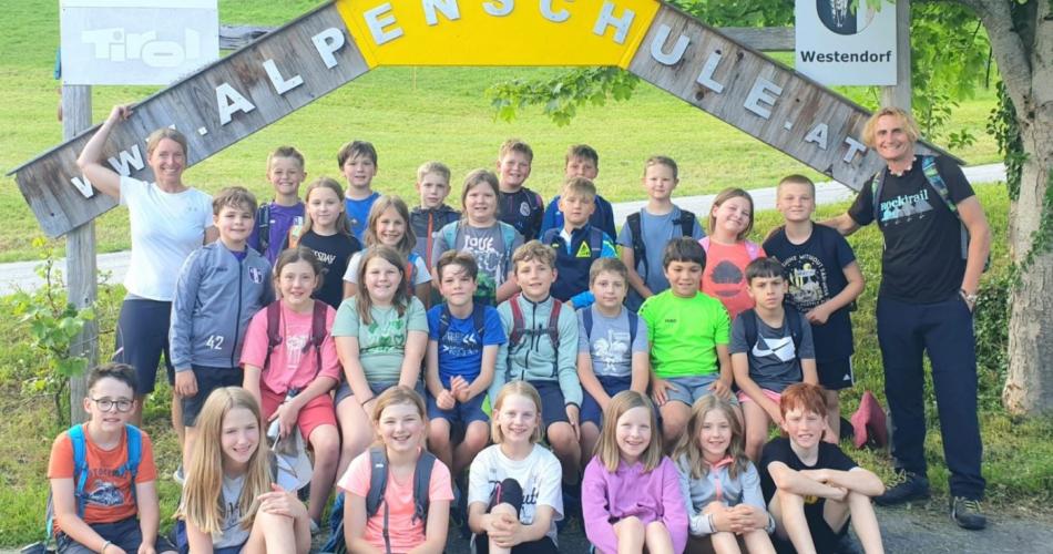 Klassenfahrt der 4a und 4b-Klasse zur Alpenschule Westendorf