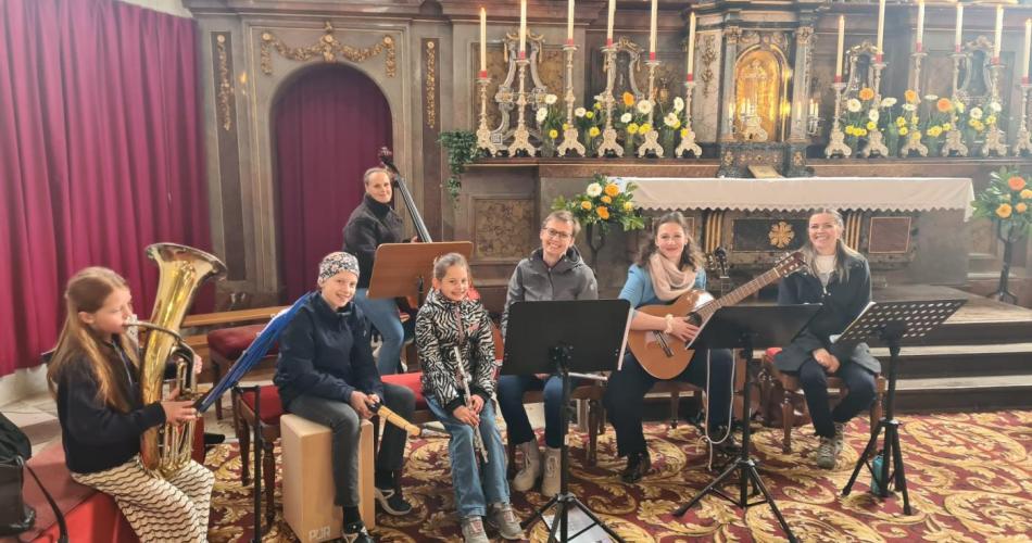 Musikalische Begleitung beim Gottesdienst