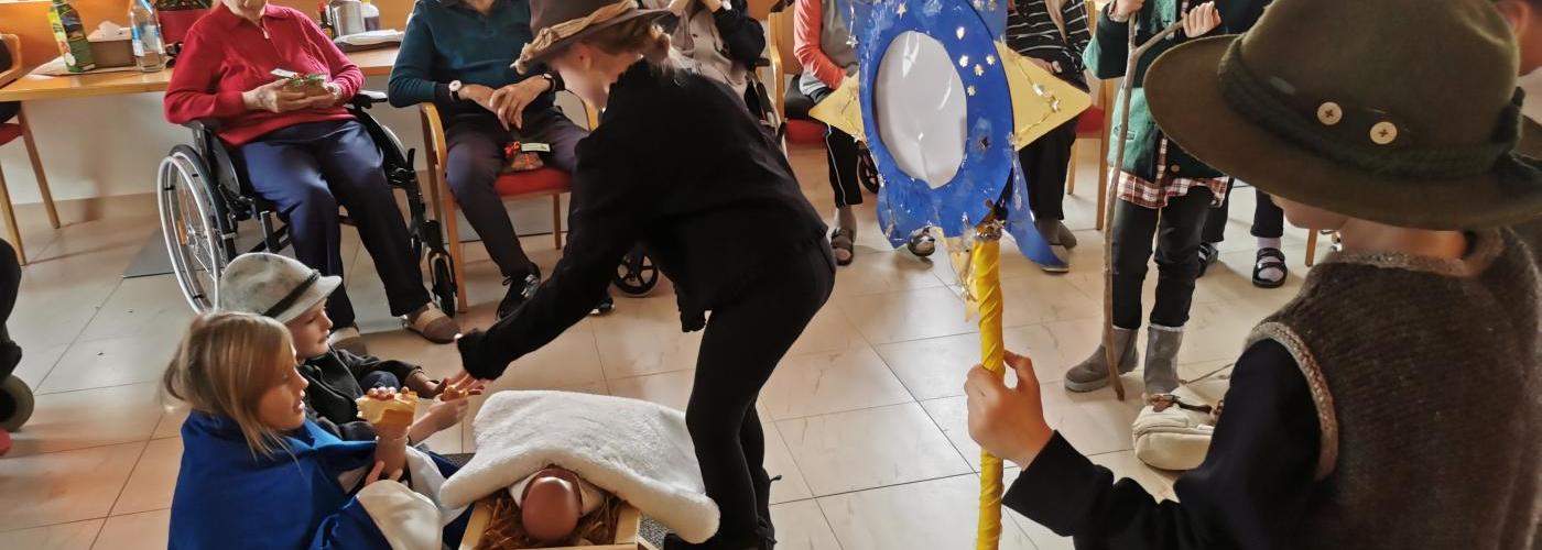 Krippenspielaufführung